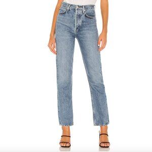 Agolde 90's Pinch Waist in Navigate.